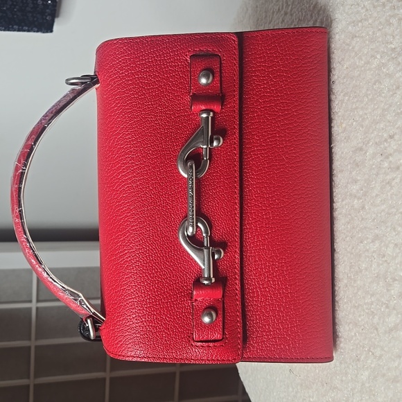 NWT Rebecca Minkoff Lou Top Handle Leather Crossbody - Picture 7 of 13